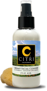 Creamy Facial Cleanser with Vitamin C, Tangerine and Orange
